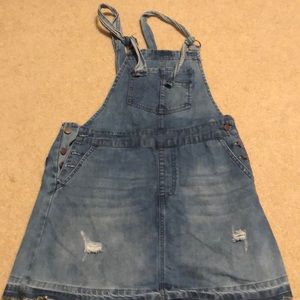 Forever 21  overall dress denim